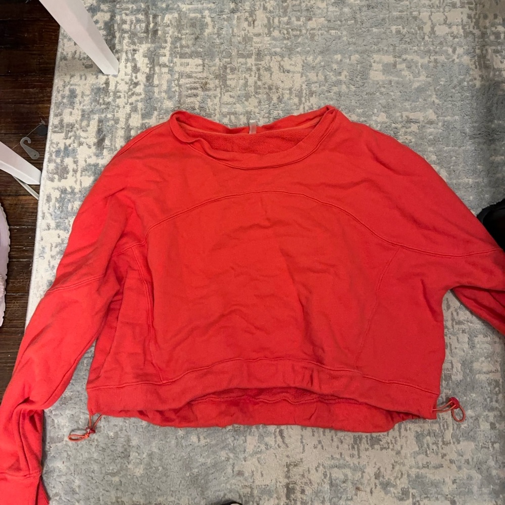 Free People cropped sweatshirt!